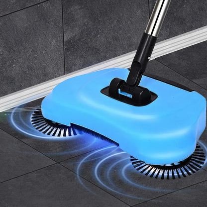 Battery-Free 2-in-1 Vacuum Broom, Versatile Design