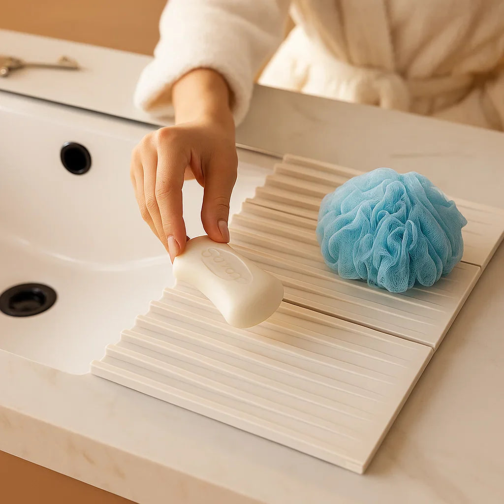 Foldable Silicone Drip Mat, Heat Resistant