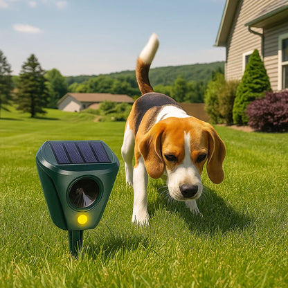 Solar Powered Ultrasonic Pest Deterrent, Effective