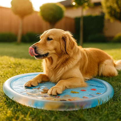 Cooling Water Play Mat for Dogs, Interactive Design
