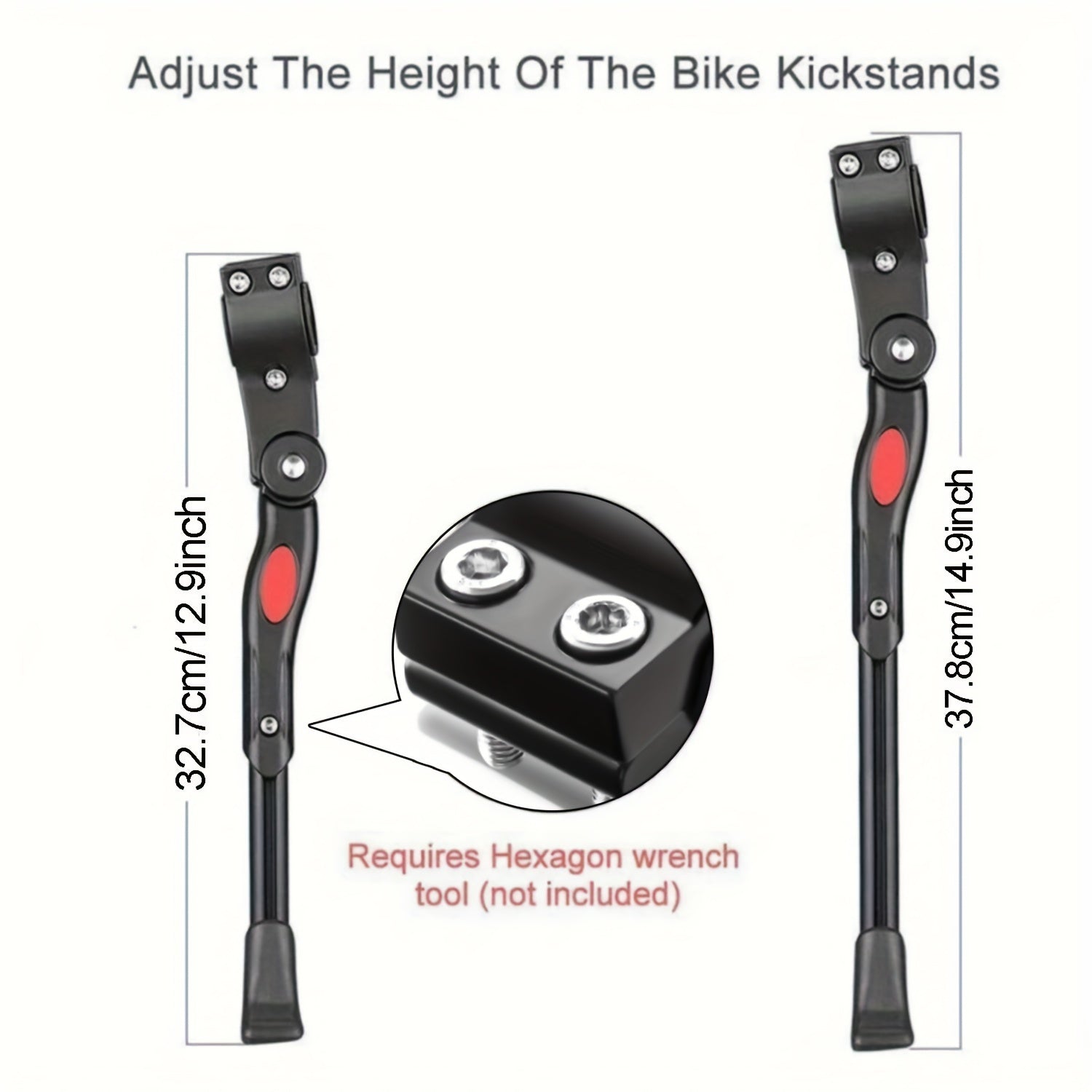 Adjustable Sturdy Bike Kickstand Durable