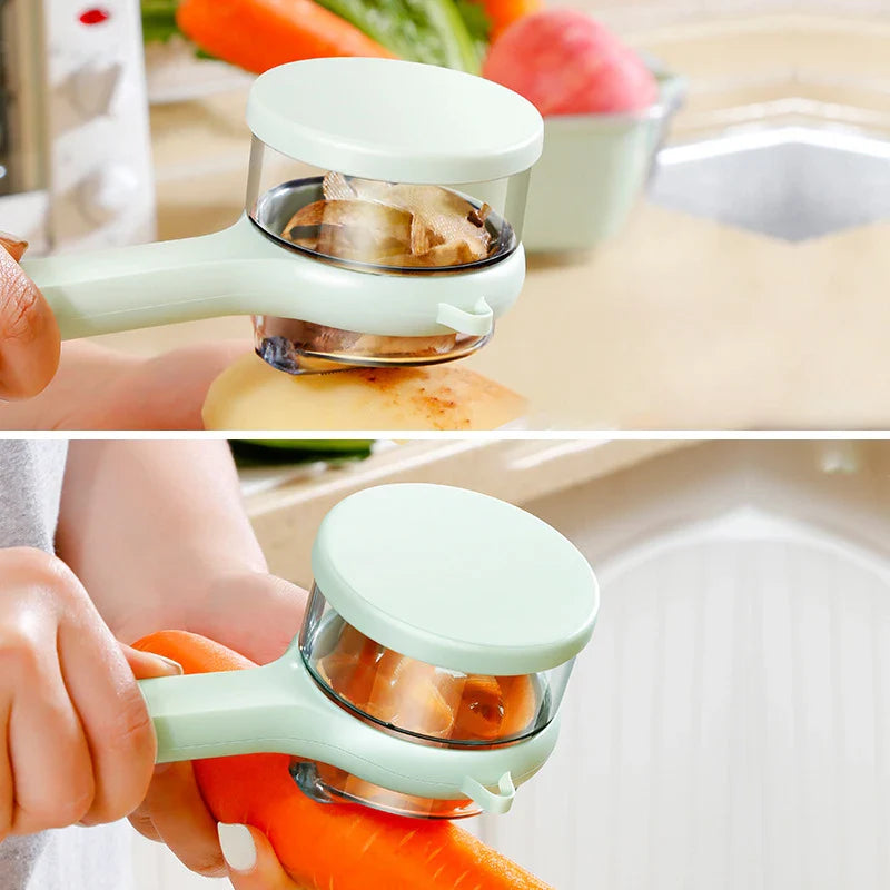 Efficient Vegetable Peeler, Versatile Design