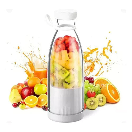 Portable Smoothie Blender, Compact Design with Fruit Storage and Drinking Lid