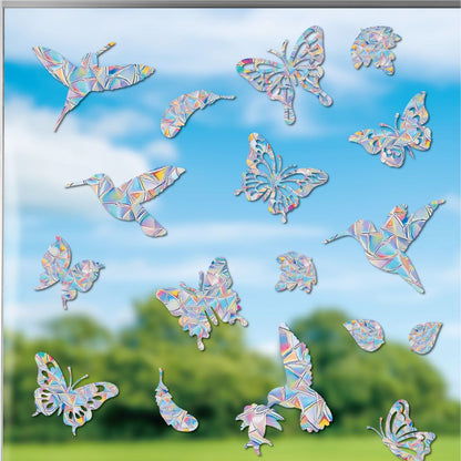 Vibrant Window Decor, Colorful Design