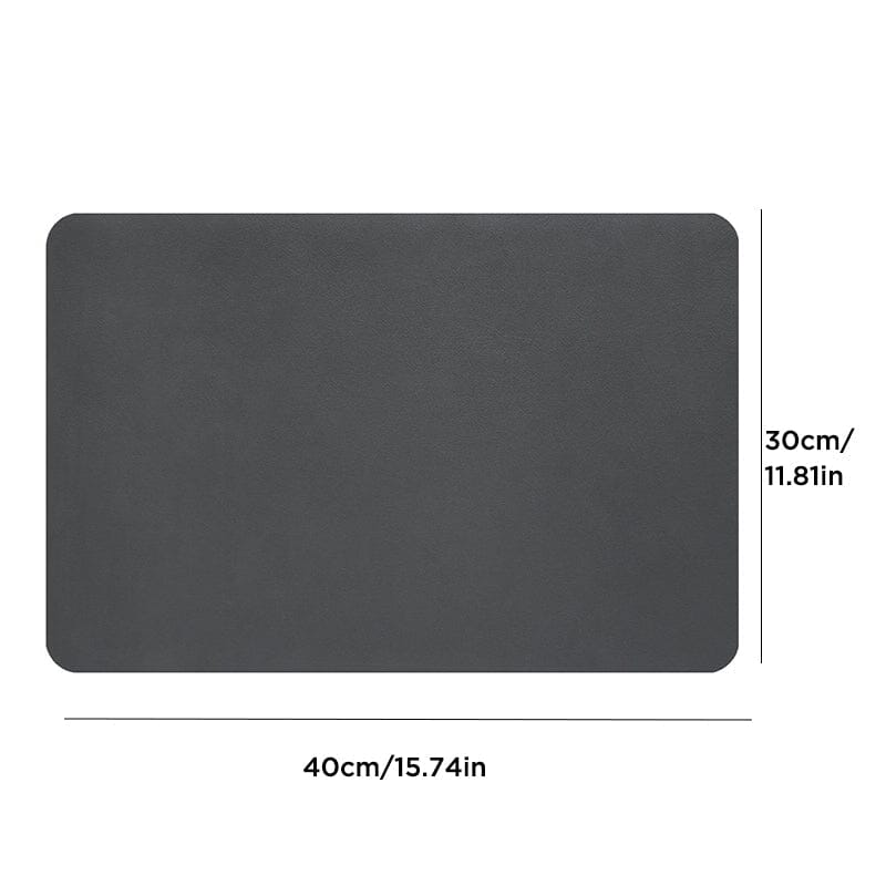 Kitchen Water Absorbing Draining Mat Non-Slip PVC Pad