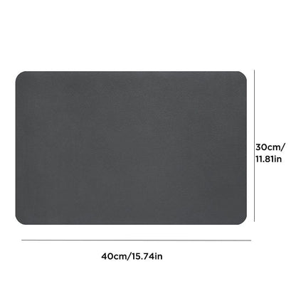 Kitchen Water Absorbing Draining Mat Non-Slip PVC Pad