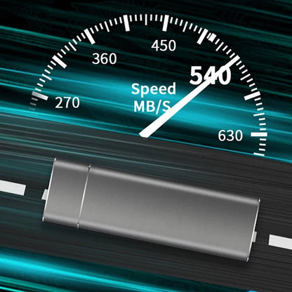 High-Speed External Storage, Compact Design