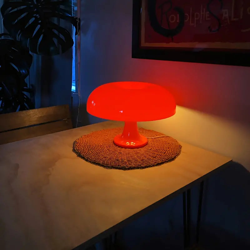 Portable Mushroom Lamp, Stylishly Designed