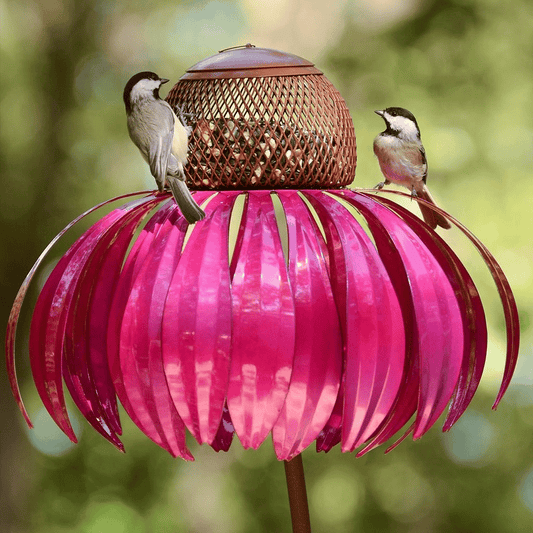 Decorative Bird Feeder | Floral Design