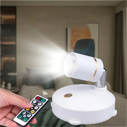 Wireless LED Spotlight | Adjustable Brightness