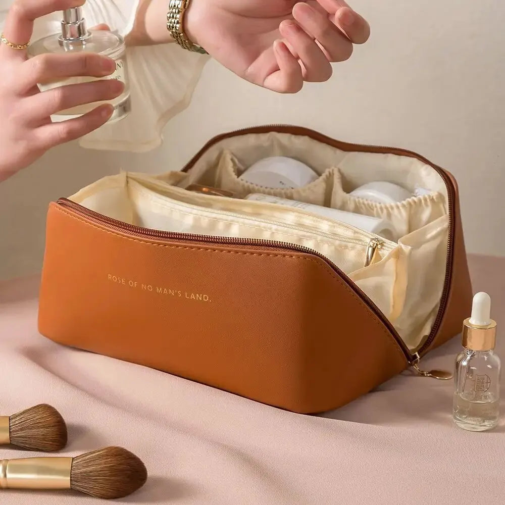 Chic Makeup Organizer, Travel-Friendly Design