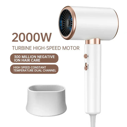 High-Power Hair Dryer, Dual Temperature Settings