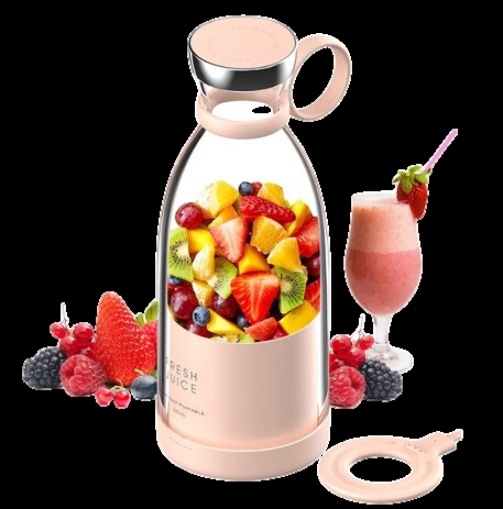 Portable Smoothie Blender, Compact Design with Fruit Storage and Drinking Lid