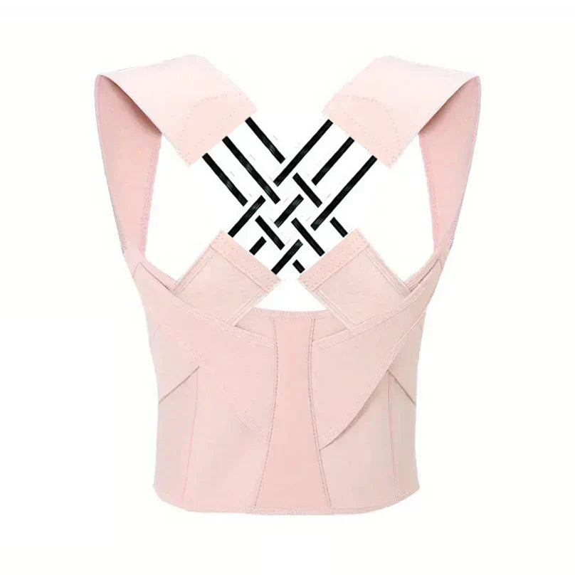 Adjustable Back Support Brace, Versatile Fit for Women and Children