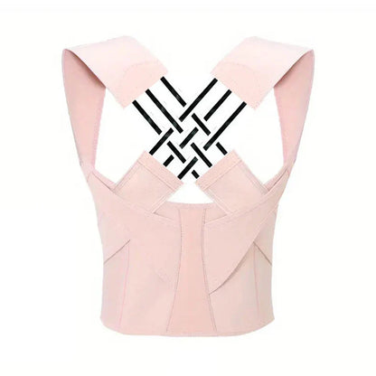 Adjustable Back Support Brace, Versatile Fit for Women and Children