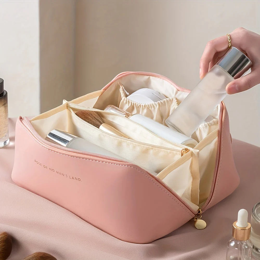 Chic Makeup Organizer, Travel-Friendly Design