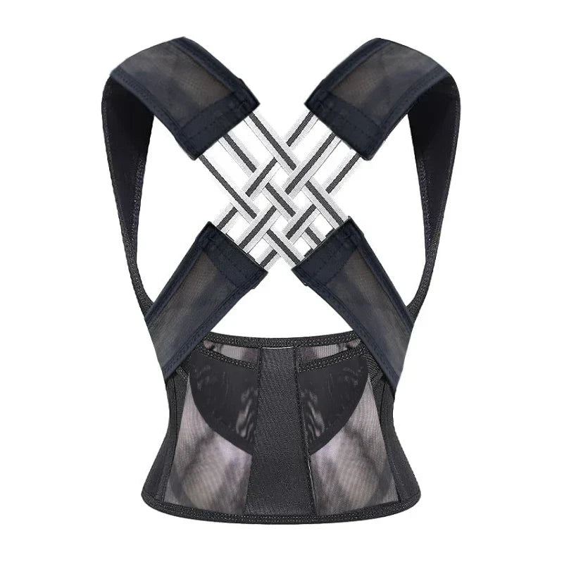 Adjustable Back Support Brace, Versatile Fit for Women and Children