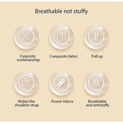 Adjustable Back Support Brace, Versatile Fit for Women and Children