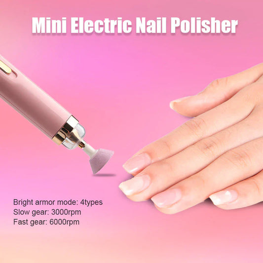 Versatile Nail Care Device, Portable Manicure Tool with LED Light