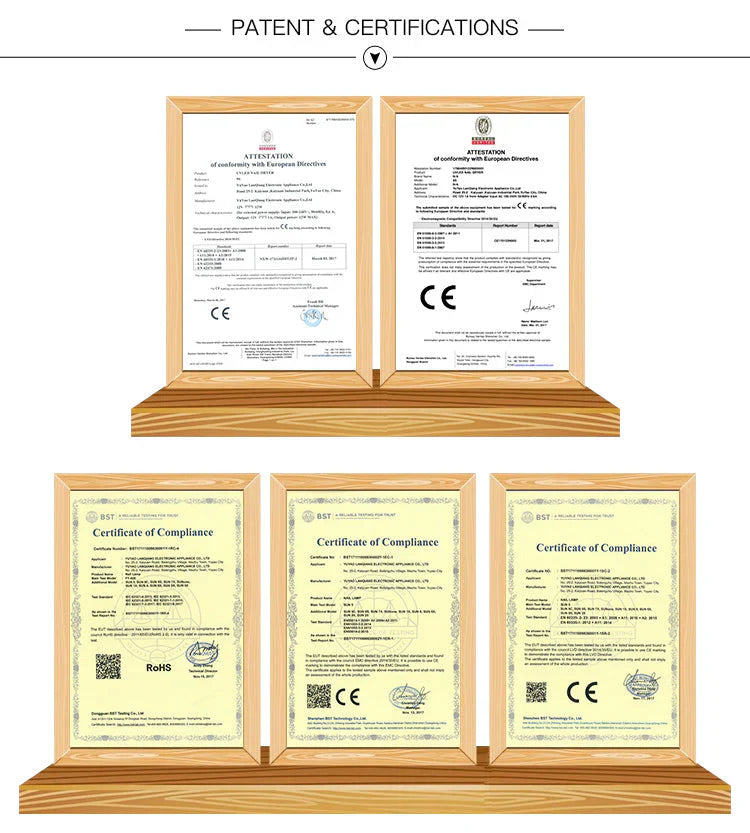 Versatile Nail Care Device, Portable Manicure Tool with LED Light