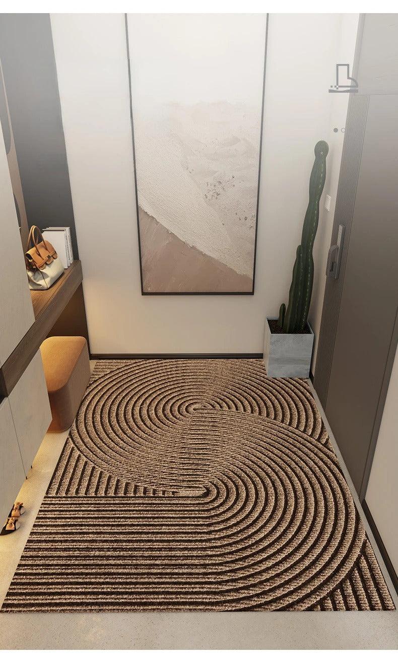 Non-Slip Entry Mat With Dirt-Trapping Feature