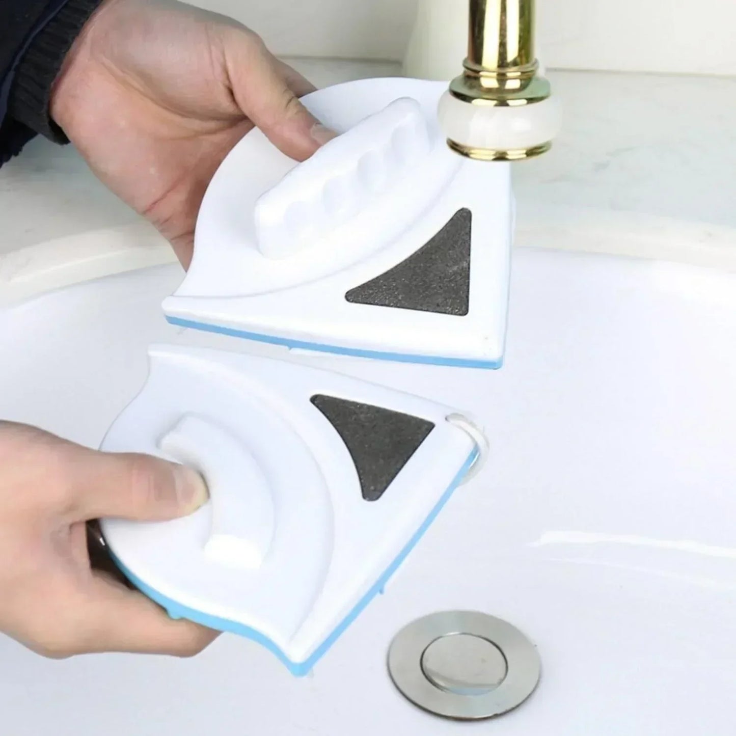 Magnetic Glass Cleaner, Dual-Sided