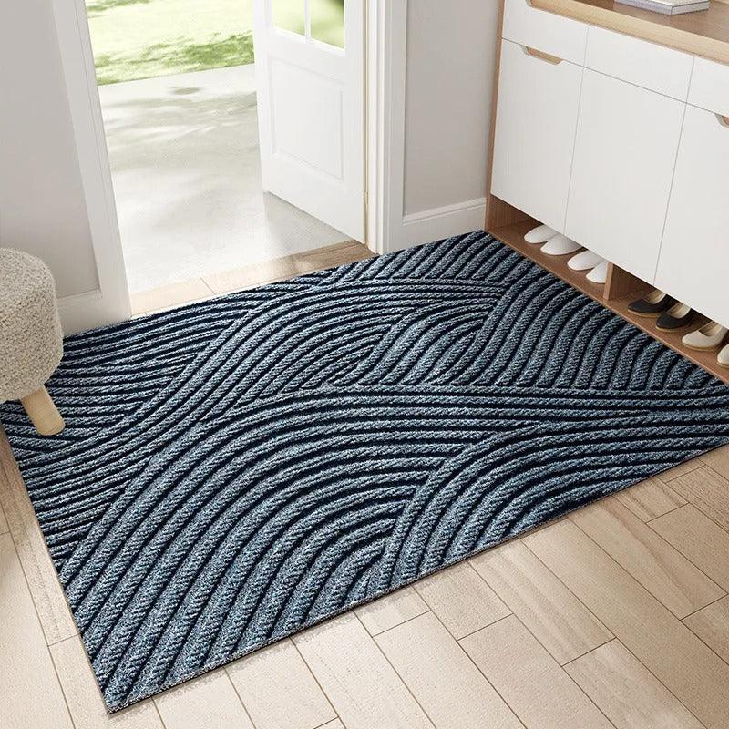 Non-Slip Entry Mat With Dirt-Trapping Feature
