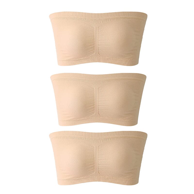 Wireless Strapless Bra  Stretch Fit
