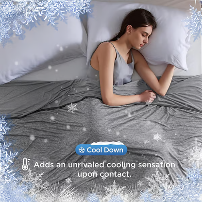 Cooling Blanket  Dual-Sided Lightweight Throw