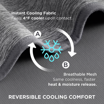 Cooling Blanket  Dual-Sided Lightweight Throw