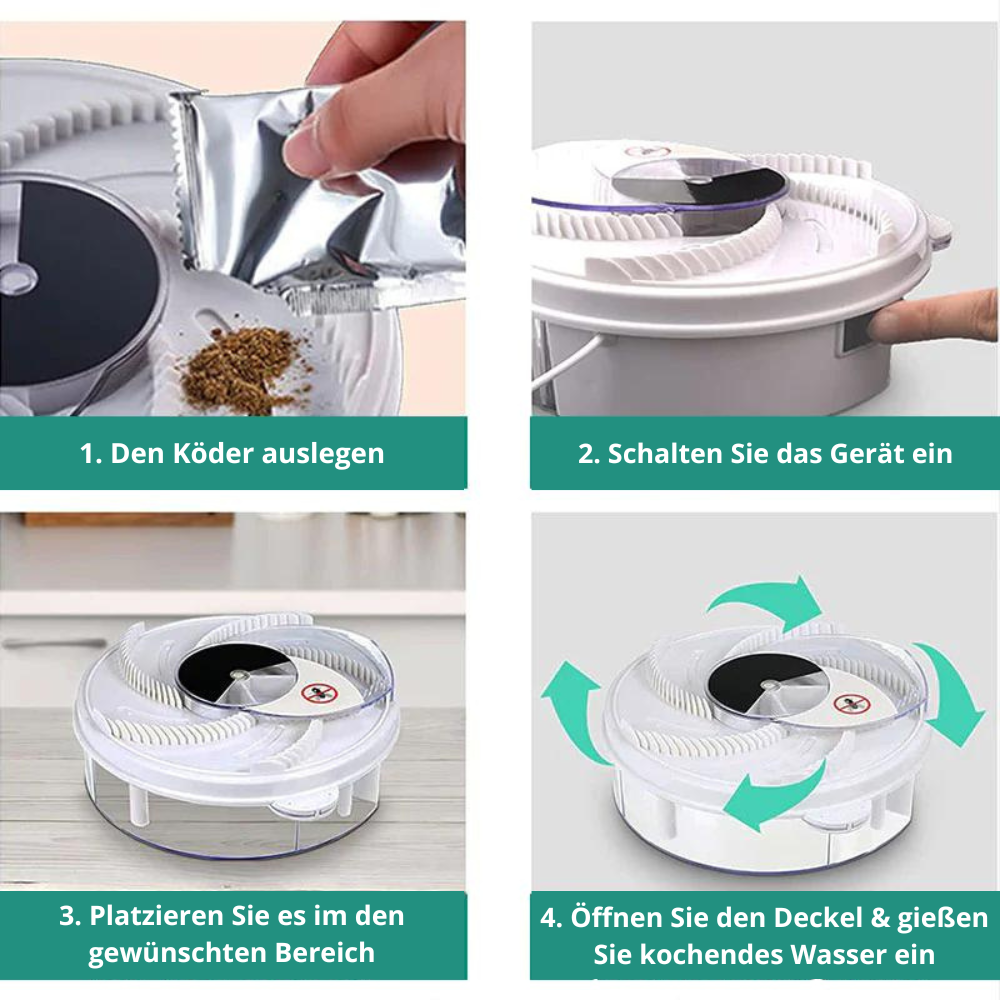 FLY-FREE SILENT FLY TRAP | NON-TOXIC INSECT CONTROL