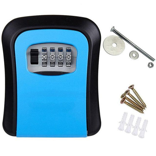 Secure Key Storage Box, Weather-Resistant Design