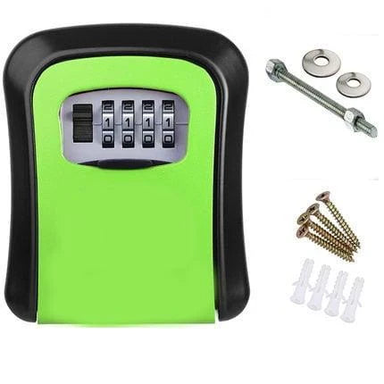 Secure Key Storage Box, Weather-Resistant Design