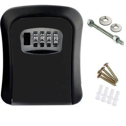 Secure Key Storage Box, Weather-Resistant Design
