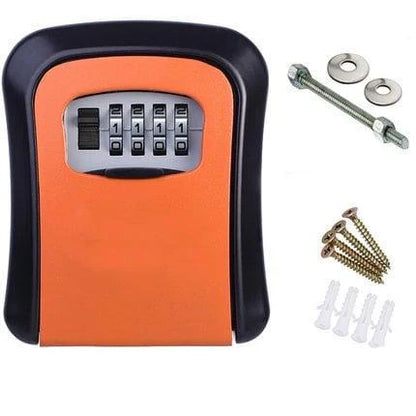 Secure Key Storage Box, Weather-Resistant Design