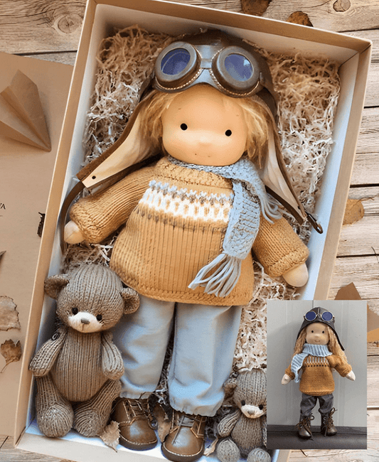 Waldorf-Inspired Cuddly Doll