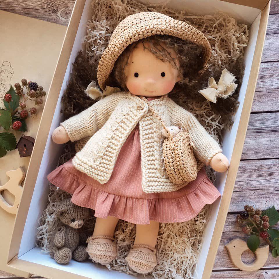 Waldorf-Inspired Cuddly Doll Soft Imaginative