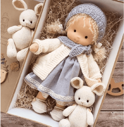 Minimalist design doll for toddlers and children