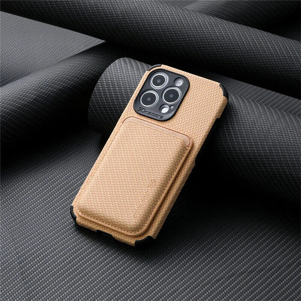 Slim MagSafe Wallet Phone Case Protective Functional
