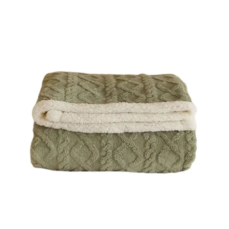 Winter Throw Blanket Thick Cosy