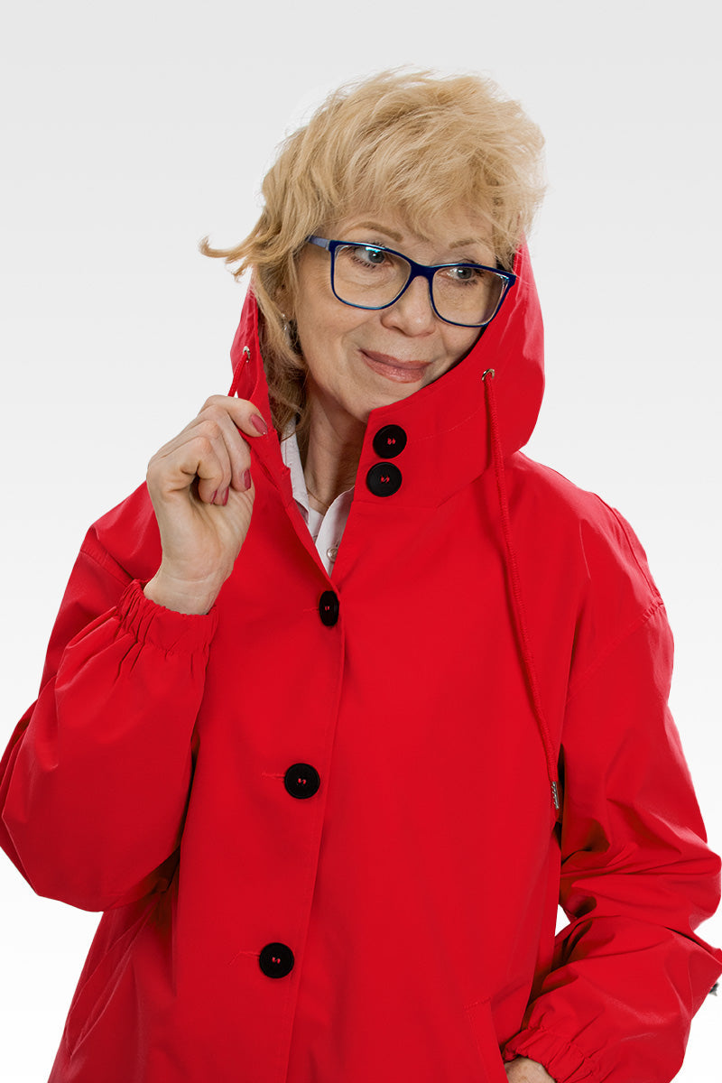 Women's Oversized Windbreaker | Water Resistant
