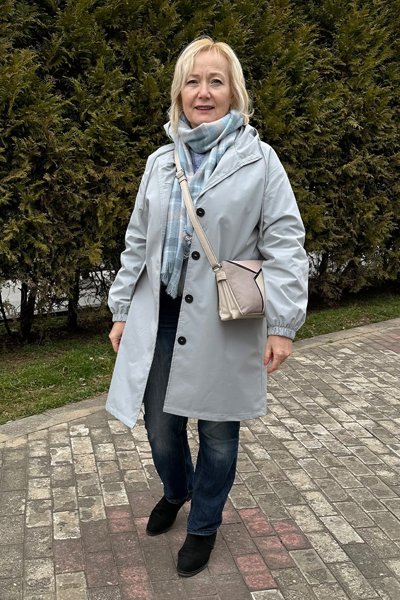Coupe-vent surdimensionné pour femme | Imperméable