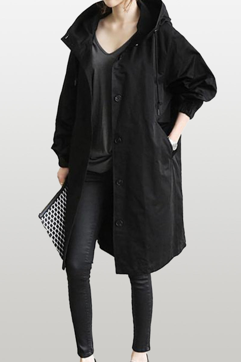 Coupe-vent surdimensionné pour femme | Imperméable