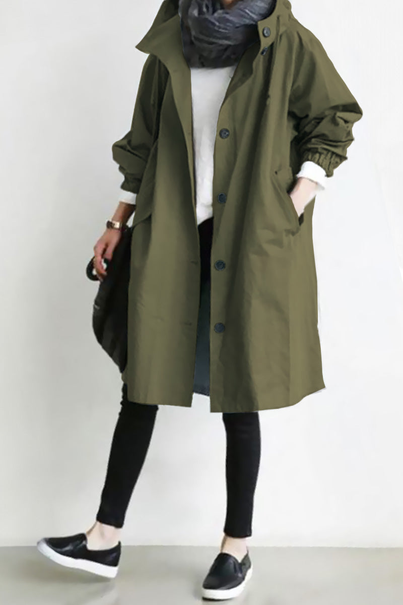 Coupe-vent surdimensionné pour femme | Imperméable
