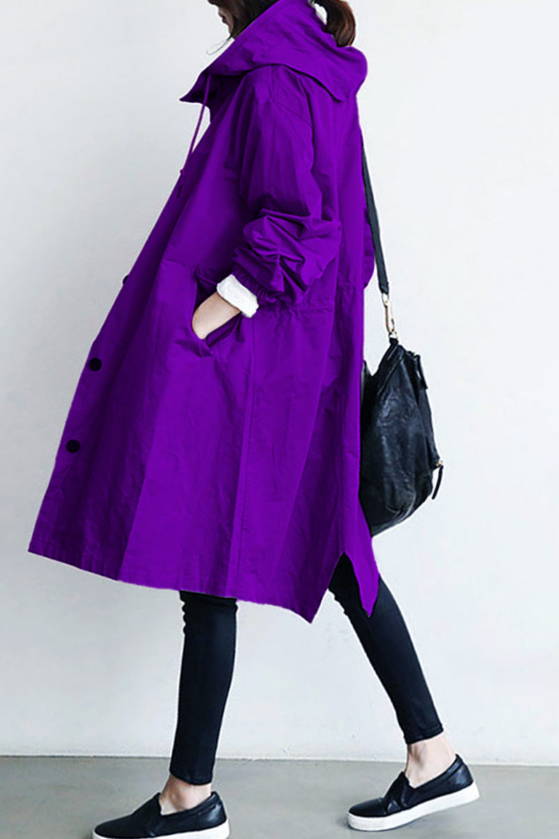 Coupe-vent surdimensionné pour femme | Imperméable