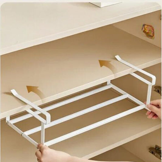 Versatile Shelf Organizer, Space-Saving