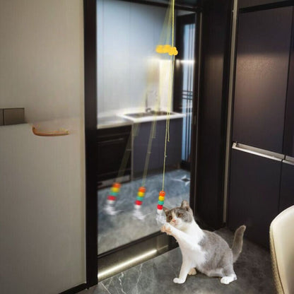 Interactive Hanging Cat Toy, Fun Activity