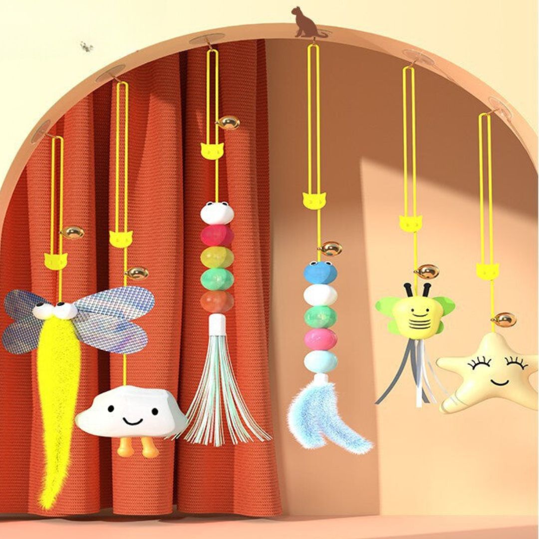 Interactive Hanging Cat Toy, Fun Activity