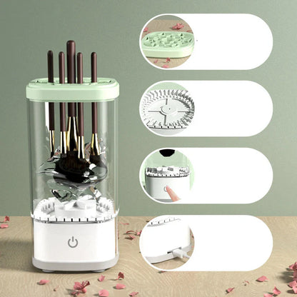 Efficient Makeup Brush Cleaner, Automatic