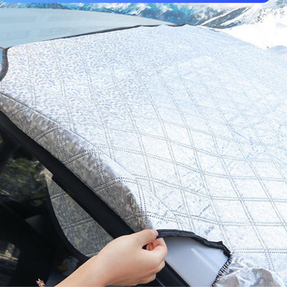 Magnetic Winter Windshield Cover, Durable Protection